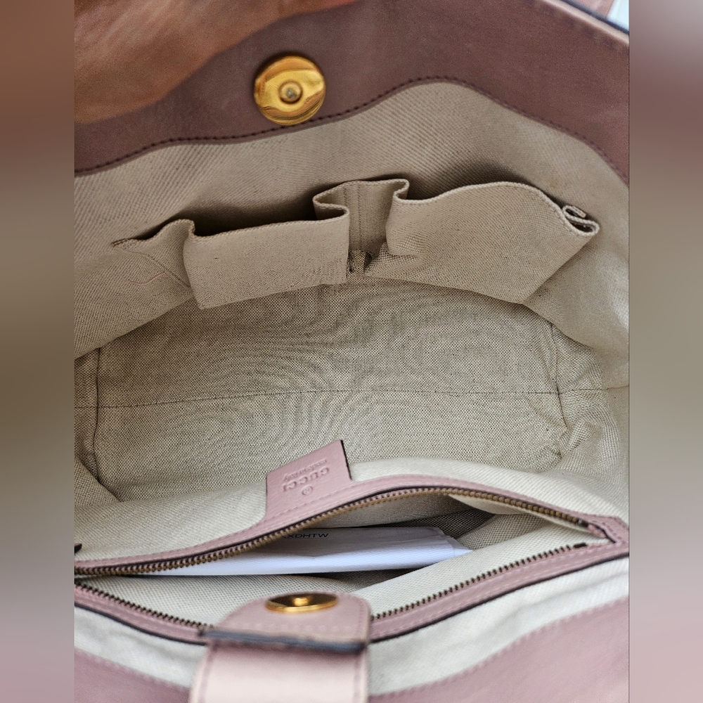 EUC GUCCI Tote Pink - Picture 8 of 12